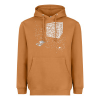 Meerkat qr code cube we are the borg Heavyweight Hoodie - linhVisuals