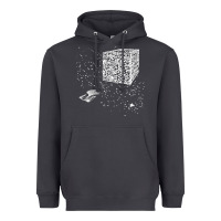 Qr Code Cube We Are The Borg Heavyweight Hoodie | Teevron