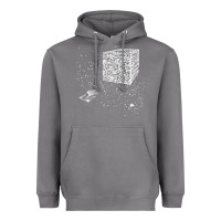 Storm qr code cube we are the borg Heavyweight Hoodie - linhVisuals