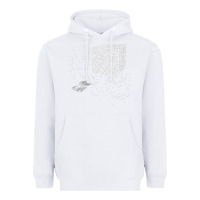 White qr code cube we are the borg Heavyweight Hoodie - linhVisuals