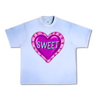 Grape Ice valentine's day hearts Urban Heavy Tee - FaDigitalArtStudio