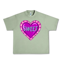 Oil Green valentine's day hearts Urban Heavy Tee - FaDigitalArtStudio