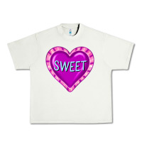 Pistachio valentine's day hearts Urban Heavy Tee - FaDigitalArtStudio