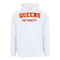 White queens university Heavyweight Hoodie - linhVisuals