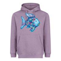 Lavender rainbow fish Heavyweight Hoodie - linhVisuals