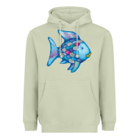 Matcha rainbow fish Heavyweight Hoodie - linhVisuals
