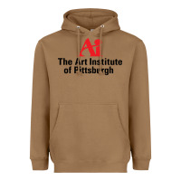 Toasted Coconut Art Institute of Pittsburgh Heavyweight Hoodie - linhVisuals