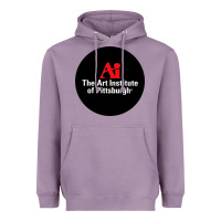Lavender Art Institute of Pittsburgh Heavyweight Hoodie - linhVisuals