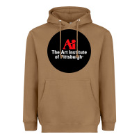 Toasted Coconut Art Institute of Pittsburgh Heavyweight Hoodie - linhVisuals