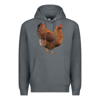 Rock new hampshire red chicken Premium Hoodie - LillyAllenDesigns