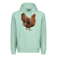 Seafoam new hampshire red chicken Premium Hoodie - LillyAllenDesigns