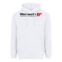 White wentworth institute of technology Heavyweight Hoodie - linhVisuals