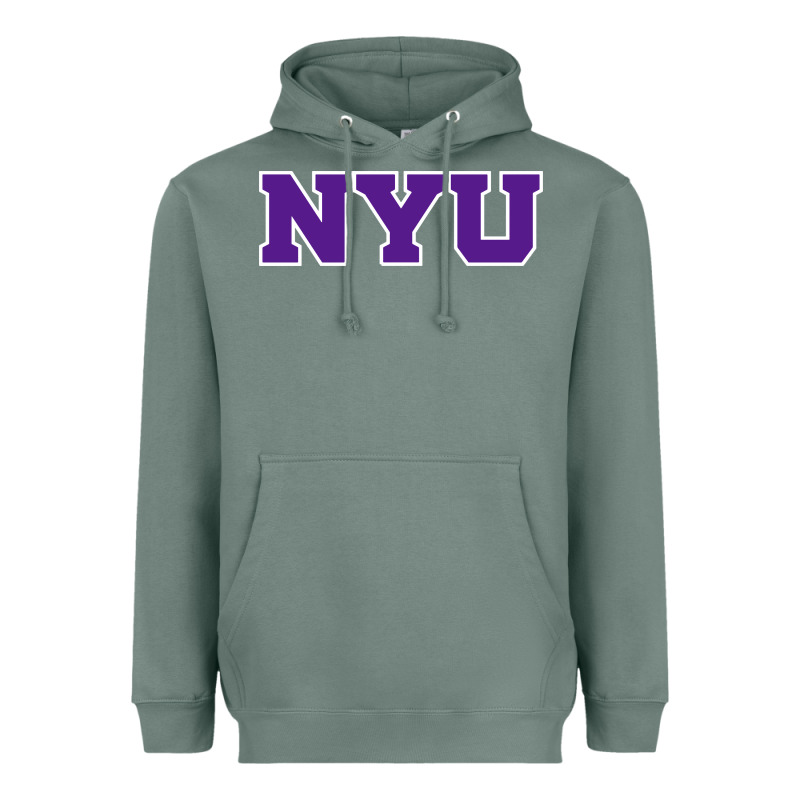 New York University Nyu Heavyweight Hoodie by linhVisuals | Teevron