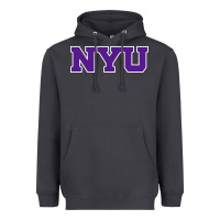 Smoke new york university nyu Heavyweight Hoodie - linhVisuals