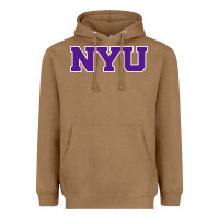 Toasted Coconut new york university nyu Heavyweight Hoodie - linhVisuals