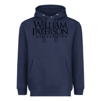 Navy william paterson university Heavyweight Hoodie - linhVisuals