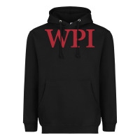 Black worcester polytechnic institute Heavyweight Hoodie - linhVisuals