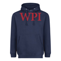 Navy worcester polytechnic institute Heavyweight Hoodie - linhVisuals