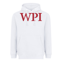 White worcester polytechnic institute Heavyweight Hoodie - linhVisuals