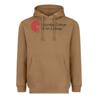 Toasted Coconut columbus college of art and design Heavyweight Hoodie - linhVisuals