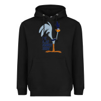Black The Road Runner Show Heavyweight Hoodie - linhVisuals
