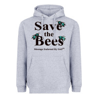 Heather Grey save the bees   tyler the creator Heavyweight Hoodie - linhVisuals