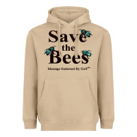 Mushroom save the bees   tyler the creator Heavyweight Hoodie - linhVisuals