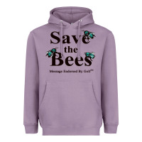 Lavender save the bees   tyler the creator Heavyweight Hoodie - linhVisuals