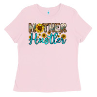 Bubblegum Pink mother hustler Ladies Tee - OliviaCreatesArt