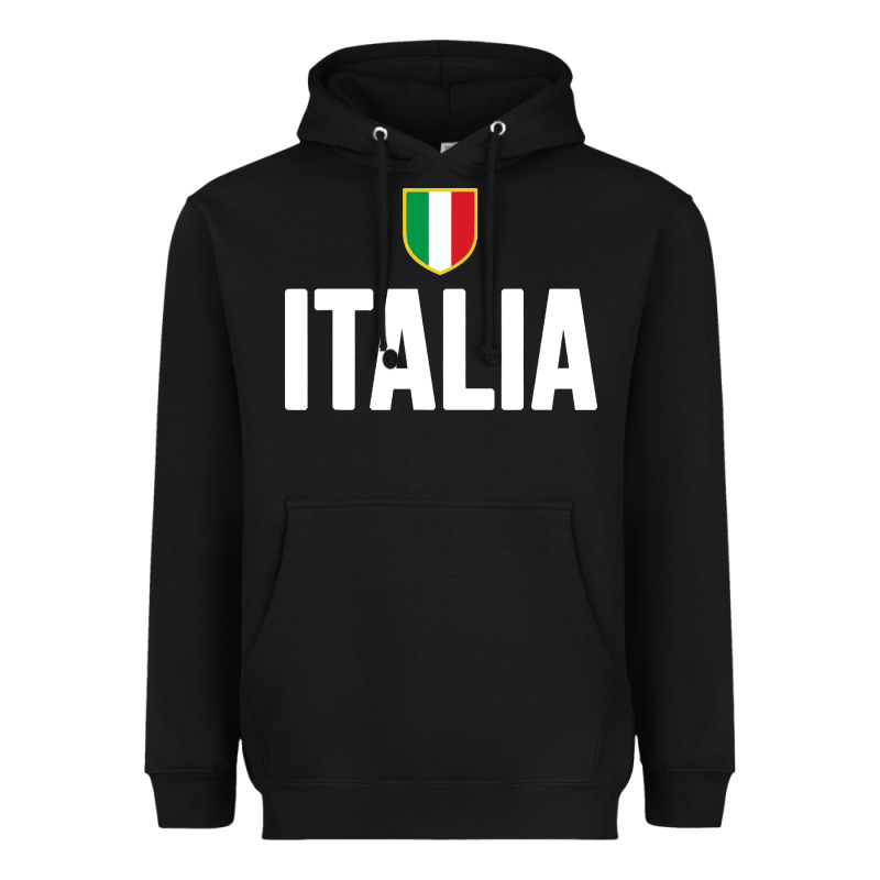 Italia Soccer Jersey Heavyweight Hoodie by linhVisuals | Teevron
