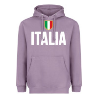 Lavender italia soccer jersey Heavyweight Hoodie - linhVisuals