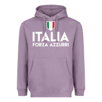 Lavender italia soccer jersey Heavyweight Hoodie - linhVisuals