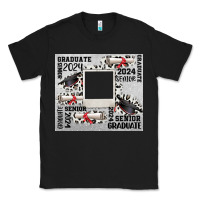 Black senior 2024 customizable Classic Tee - CowGirlArtShop