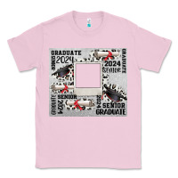 Bubblegum Pink senior 2024 customizable Classic Tee - CowGirlArtShop