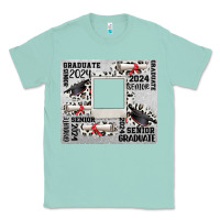 Seafoam senior 2024 customizable Classic Tee - CowGirlArtShop
