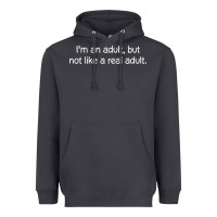 Smoke i'm an adult, but not like Heavyweight Hoodie - linhVisuals
