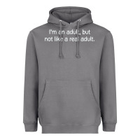 Storm i'm an adult, but not like Heavyweight Hoodie - linhVisuals