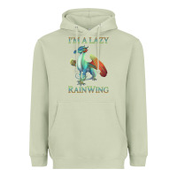 Matcha Chill Rainwing Dragon Retro Fan Tee Wings of Fire Heavyweight Hoodie - linhVisuals