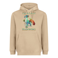 Mushroom Chill Rainwing Dragon Retro Fan Tee Wings of Fire Heavyweight Hoodie - linhVisuals