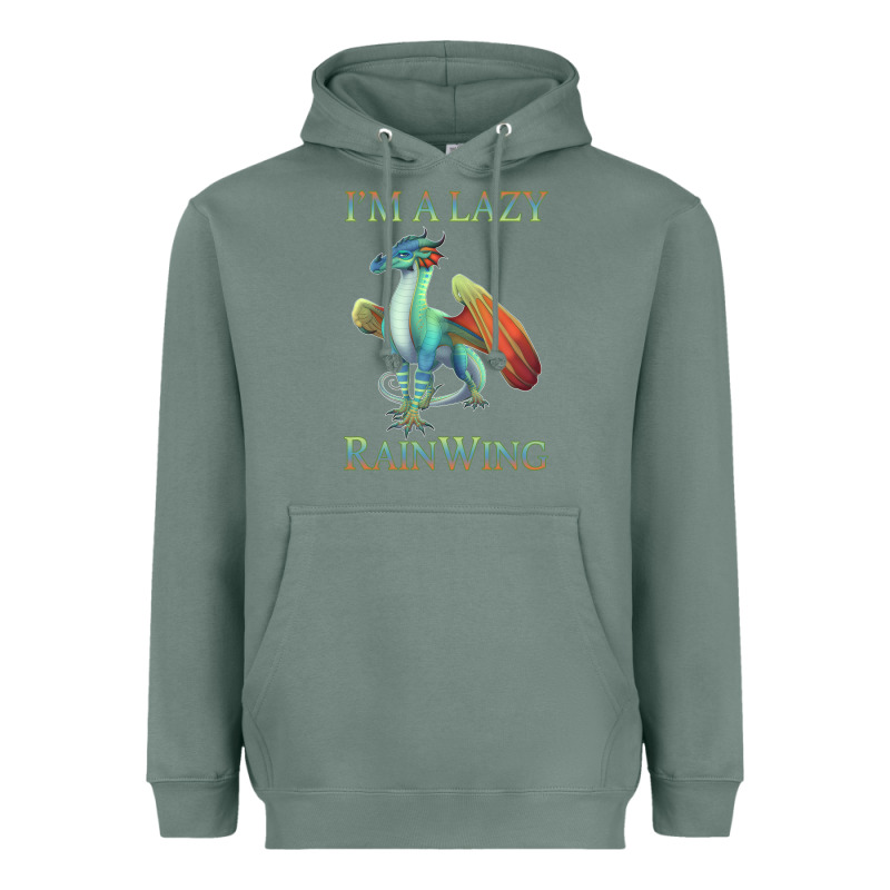 Chill Rainwing Dragon Retro Fan Tee Wings Of Fire Heavyweight Hoodie by linhVisuals | Teevron
