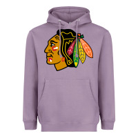 Lavender the  blackhawks Heavyweight Hoodie - linhVisuals