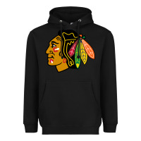 Black the  blackhawks Heavyweight Hoodie - linhVisuals