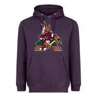 Plum the  coyotes Heavyweight Hoodie - linhVisuals