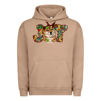 Pigment Burro shiba inu christmas joy Urban Hoodie - RanaPortraitStore