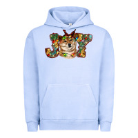 Pigment Grape Ice shiba inu christmas joy Urban Hoodie - RanaPortraitStore