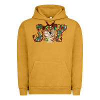 Pigment Peanut Butter shiba inu christmas joy Urban Hoodie - RanaPortraitStore