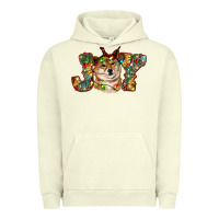 Pigment Pistachio shiba inu christmas joy Urban Hoodie - RanaPortraitStore