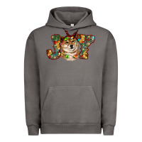 Pigment Tornado shiba inu christmas joy Urban Hoodie - RanaPortraitStore