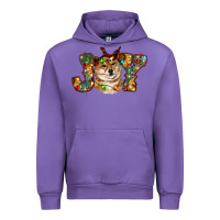 Tulip shiba inu christmas joy Urban Hoodie - RanaPortraitStore