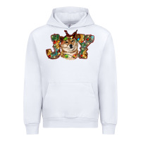 White shiba inu christmas joy Urban Hoodie - RanaPortraitStore